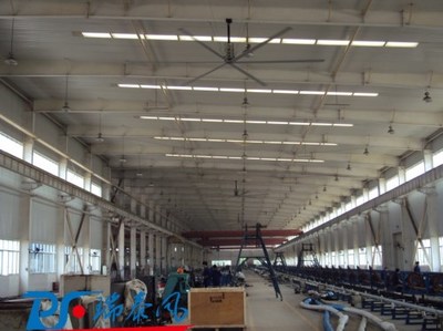 動感十足，轉出涼爽自然風 歐比特工業大風扇引領工業通風新體驗